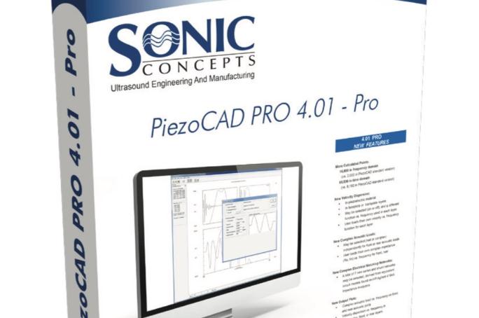 PiezoCAD专用超高频换能仿真软件应用案例
