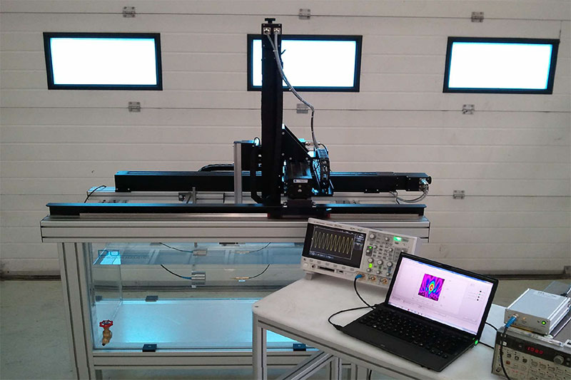 PA UMS4全自动扫描系统：声场测量